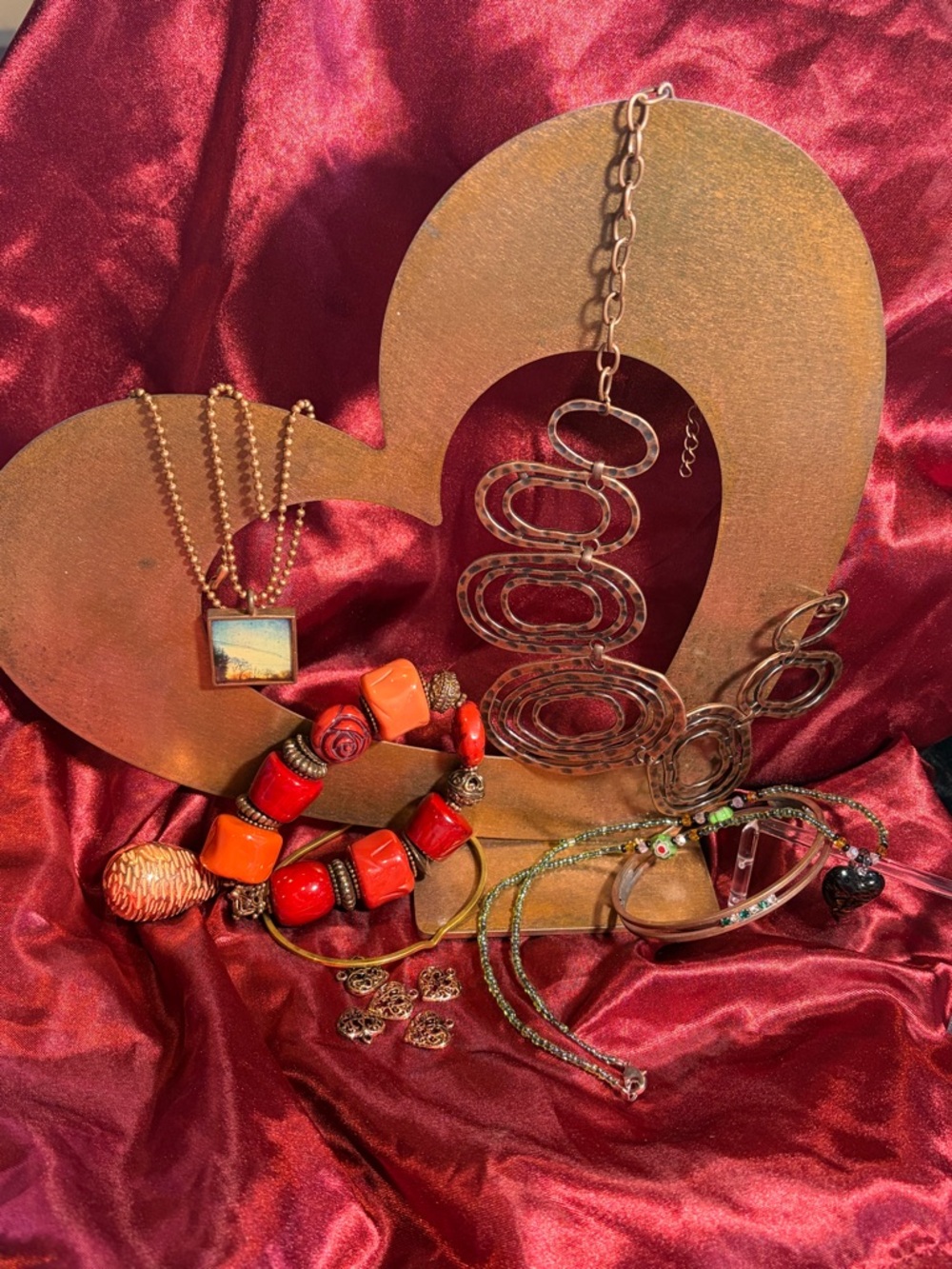 Classy Copper Eclectic Jewelry Lot